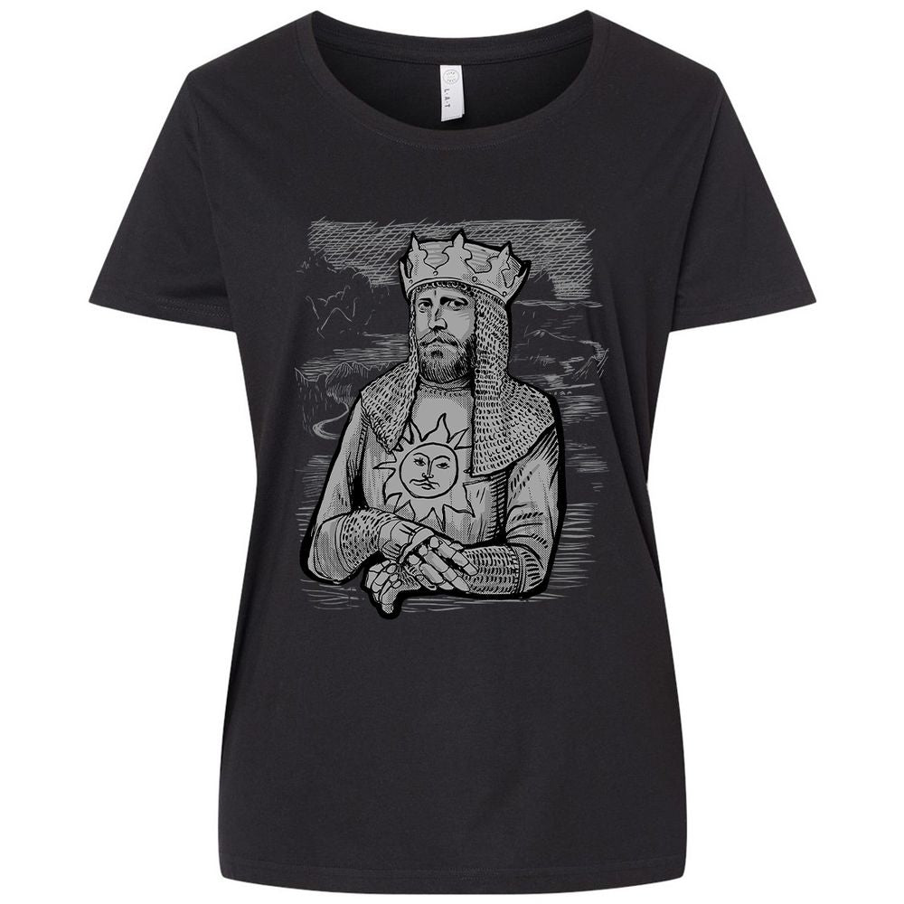 Ladies Curvy Jersey - 2JSNMU9G - Blended Black - 1