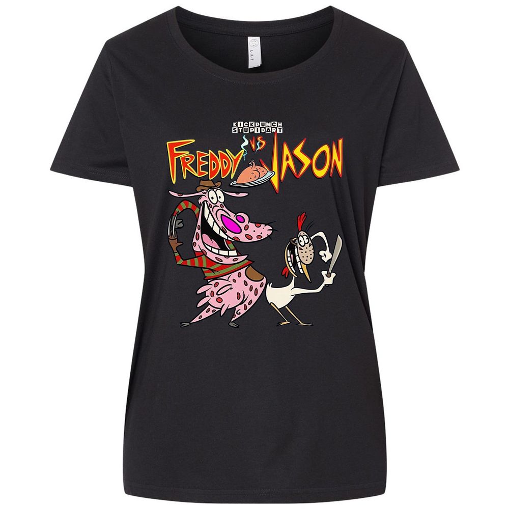 Ladies Curvy Jersey - ZBD3MYDP - Blended Black - 1