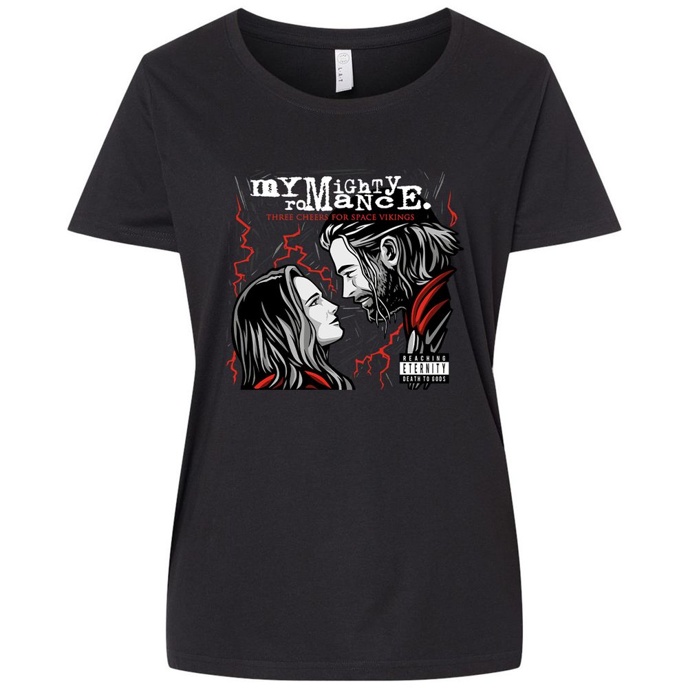 Ladies Curvy Jersey - MHM9G1XG - Blended Black - 1