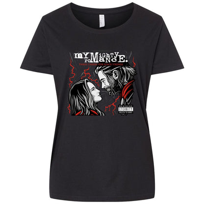 Ladies Curvy Jersey - MHM9G1XG - Blended Black - 1