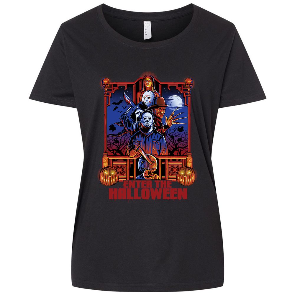 Ladies Curvy Jersey - Y7M2RS7N - Blended Black - 1