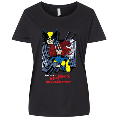 Ladies Curvy Jersey - 1U2YQTML - Blended Black - 1