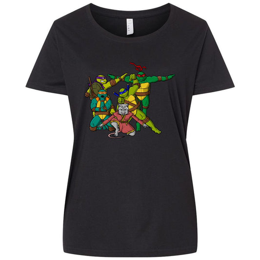 Ladies Curvy Jersey - BF4CA9UH - Blended Black - 1