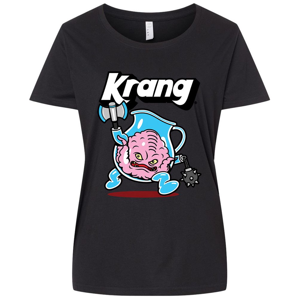 Ladies Curvy Jersey - T51XU6S2 - Blended Black - 1