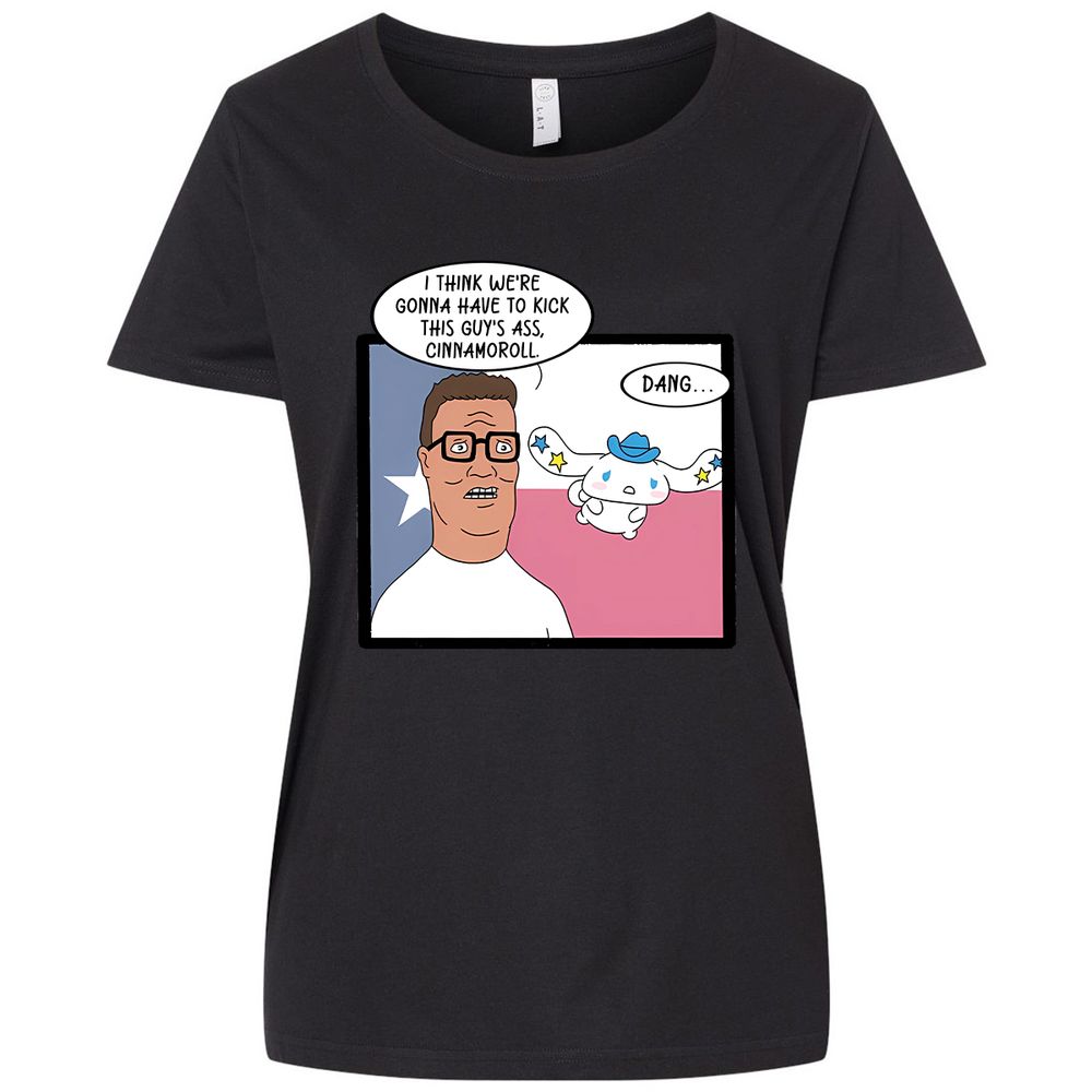 Ladies Curvy Jersey - 52YHXYJ2 - Blended Black - 1