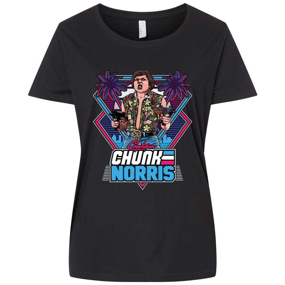 Ladies Curvy Jersey - LRV5CU6T - Blended Black - 1