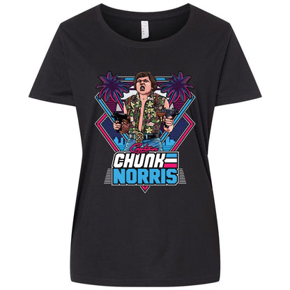 Ladies Curvy Jersey - LRV5CU6T - Blended Black - 1