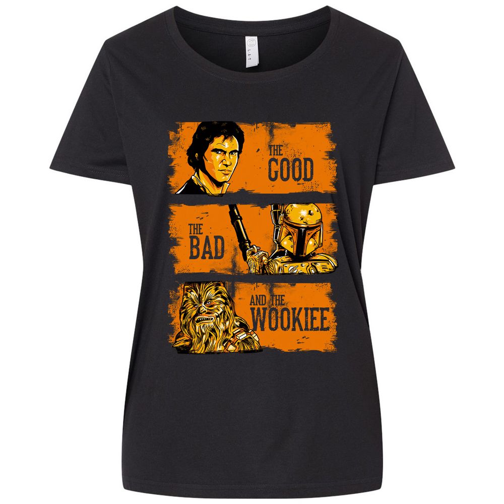 Ladies Curvy Jersey - ZDRZJYEF - Blended Black - 1