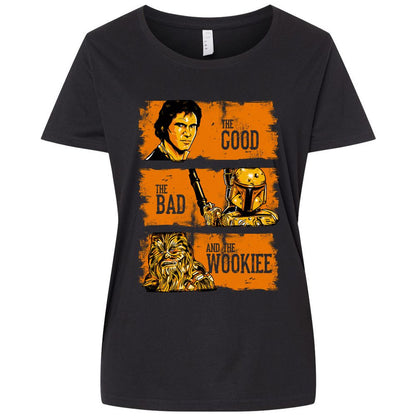 Ladies Curvy Jersey - ZDRZJYEF - Blended Black - 1