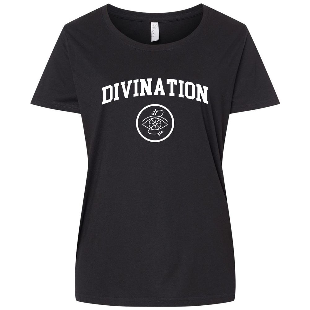 Ladies Curvy Jersey - RL5E37SU - Blended Black - 1