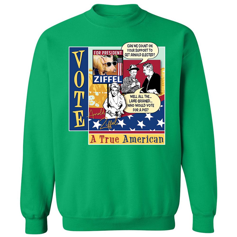 Classic Unisex Sweatshirt - BLHQLCJ3 - Irish Green - 1