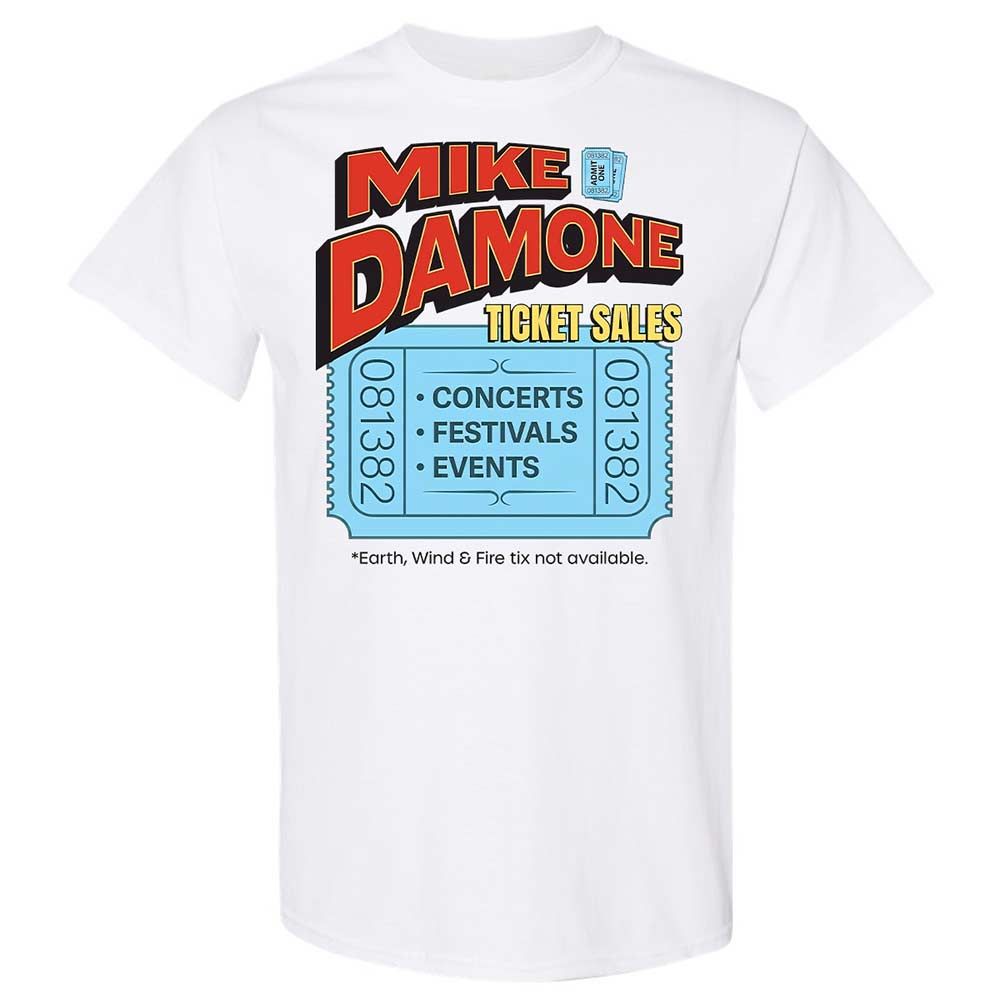 Damone Ticket Sales - White - 1