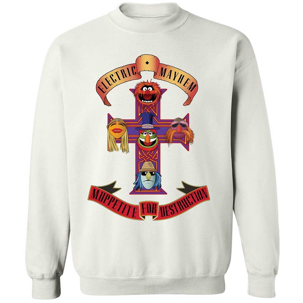 Muppetite For Mayhem - White - 1