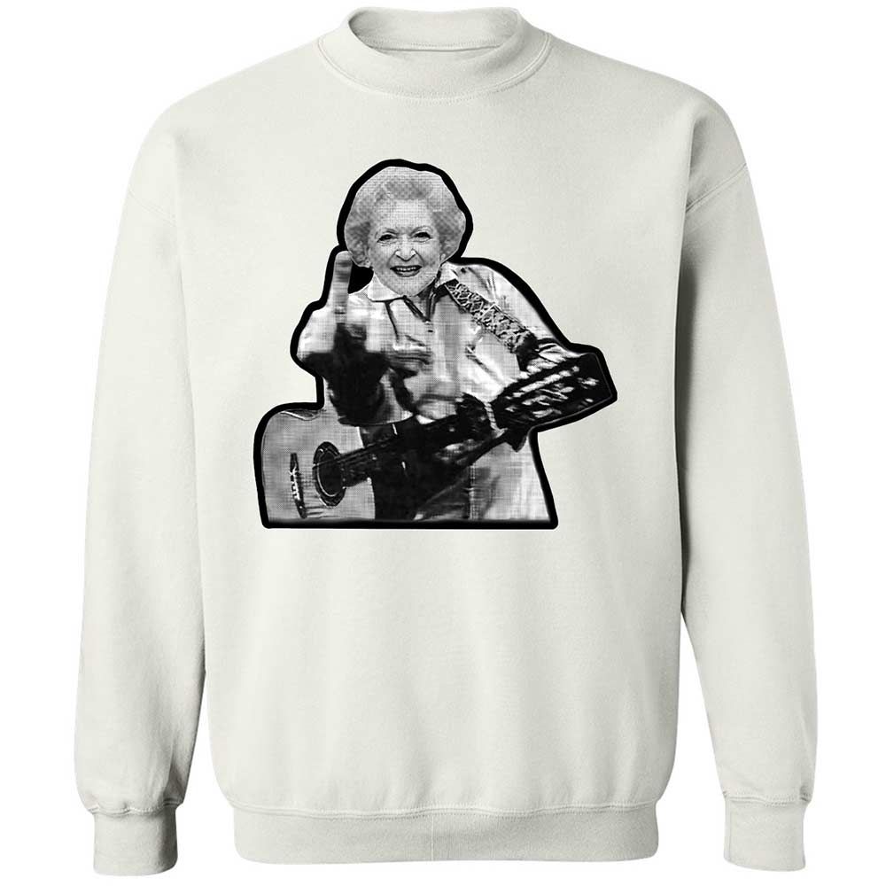 Classic Unisex Sweatshirt - AVSDURCL - White - 1