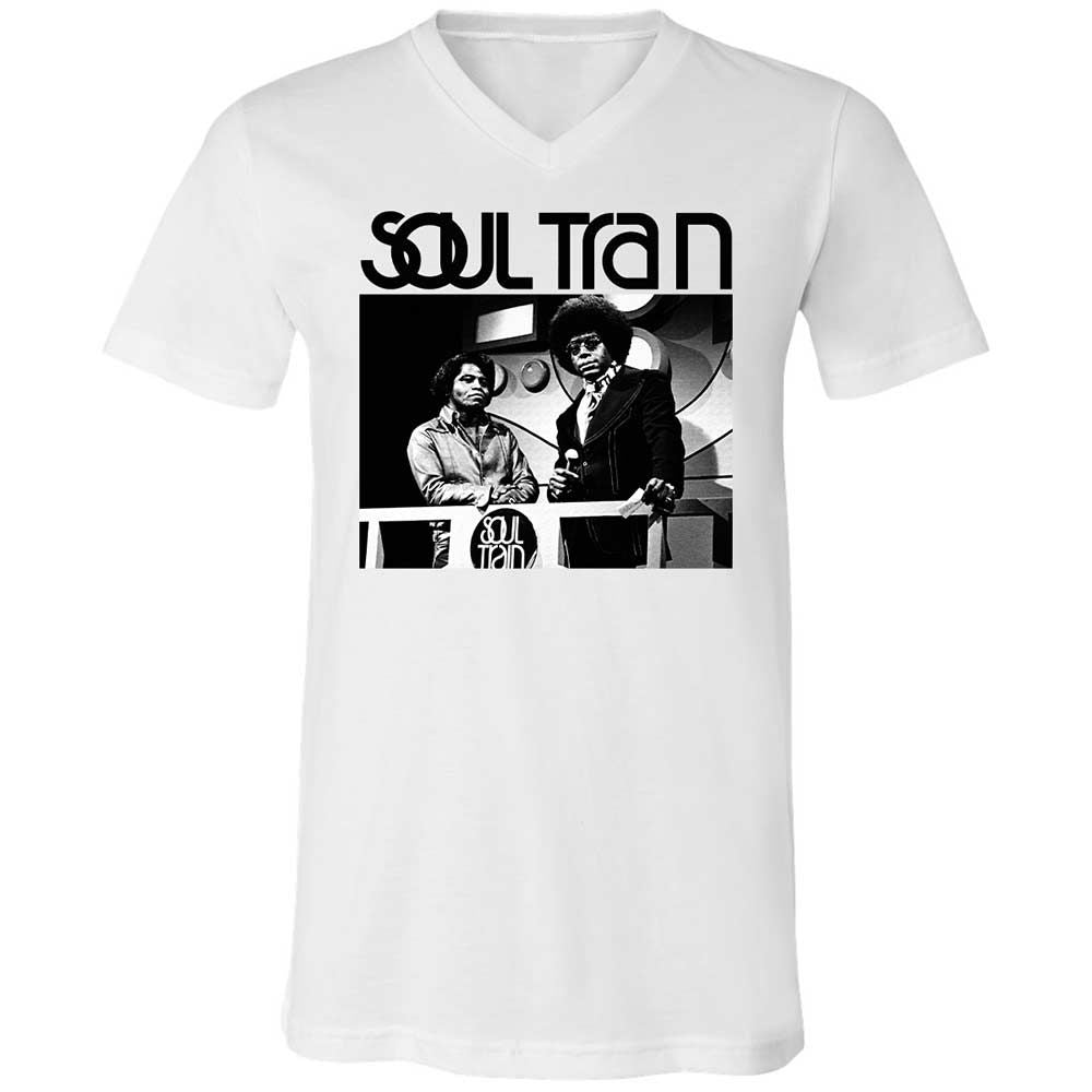 Unisex V-Neck T-Shirt - ZE2TW4LG - White - 1