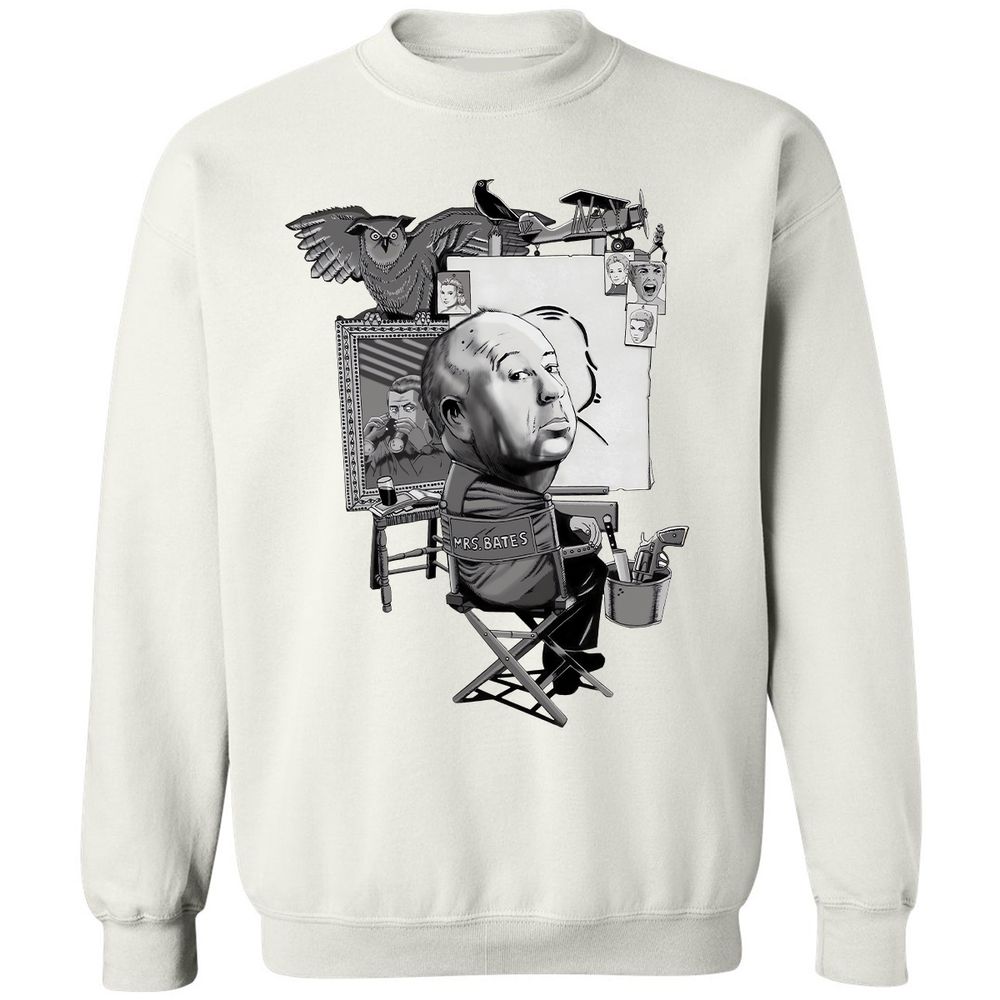Classic Unisex Sweatshirt - ZUN46R5V - White - 1