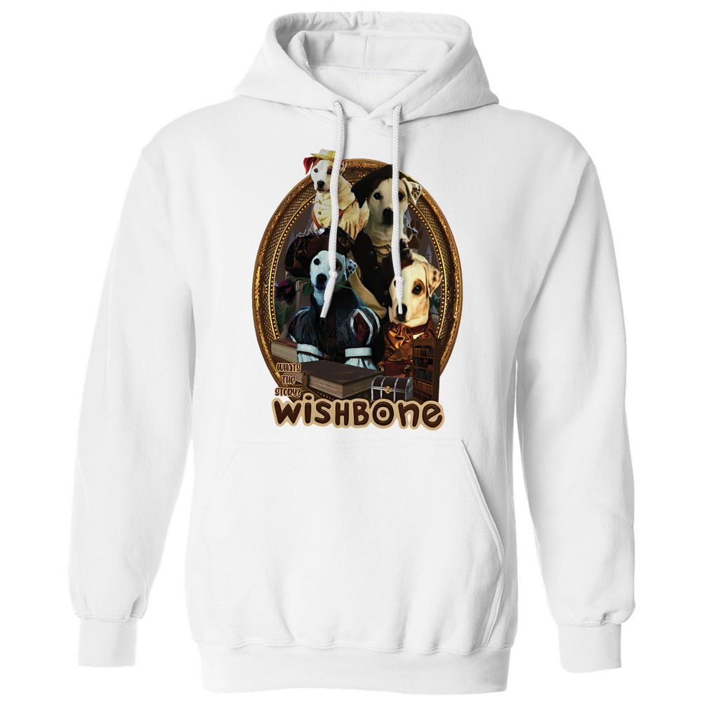 Classic Unisex Hoodie - QX61M17G - White - 1