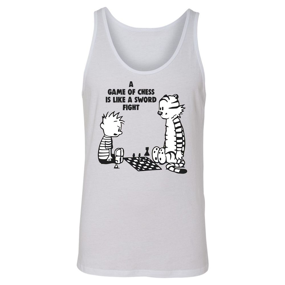 Unisex Jersey Tank - BYEEE6TR - White - 1