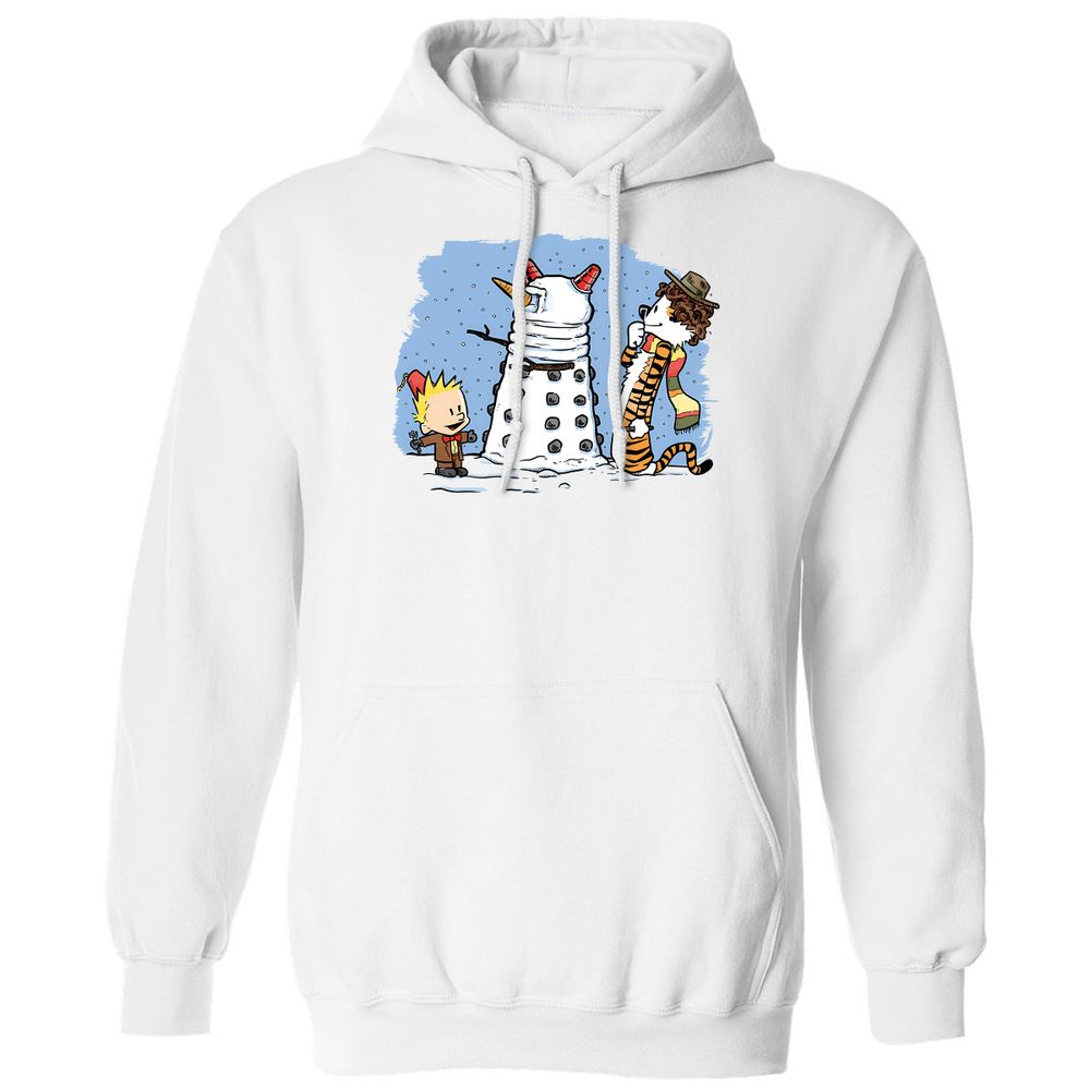 Classic Unisex Hoodie - 2XBAB4VW - White - 1