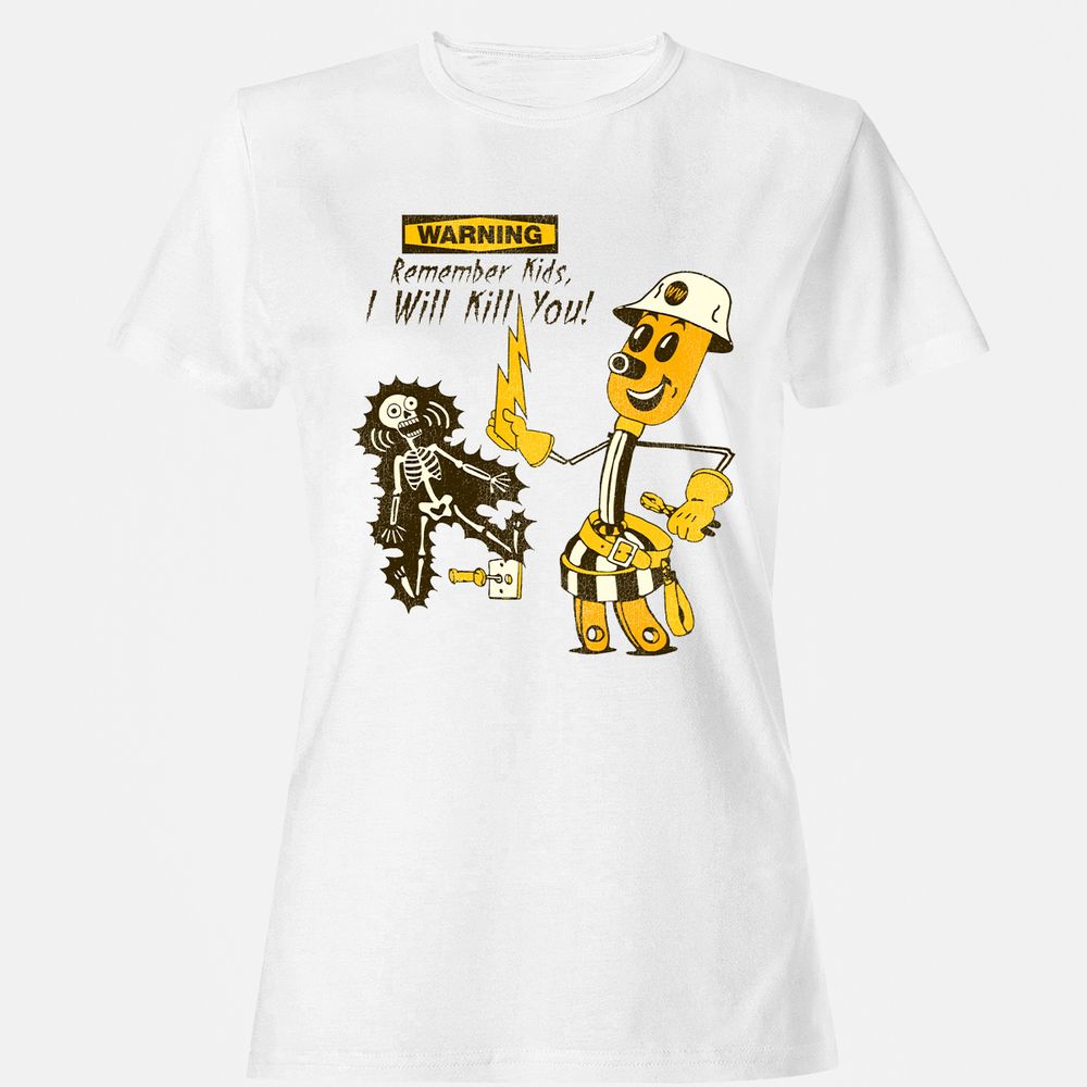 Women's T-Shirt - 1YKHXSP2 - White - 1