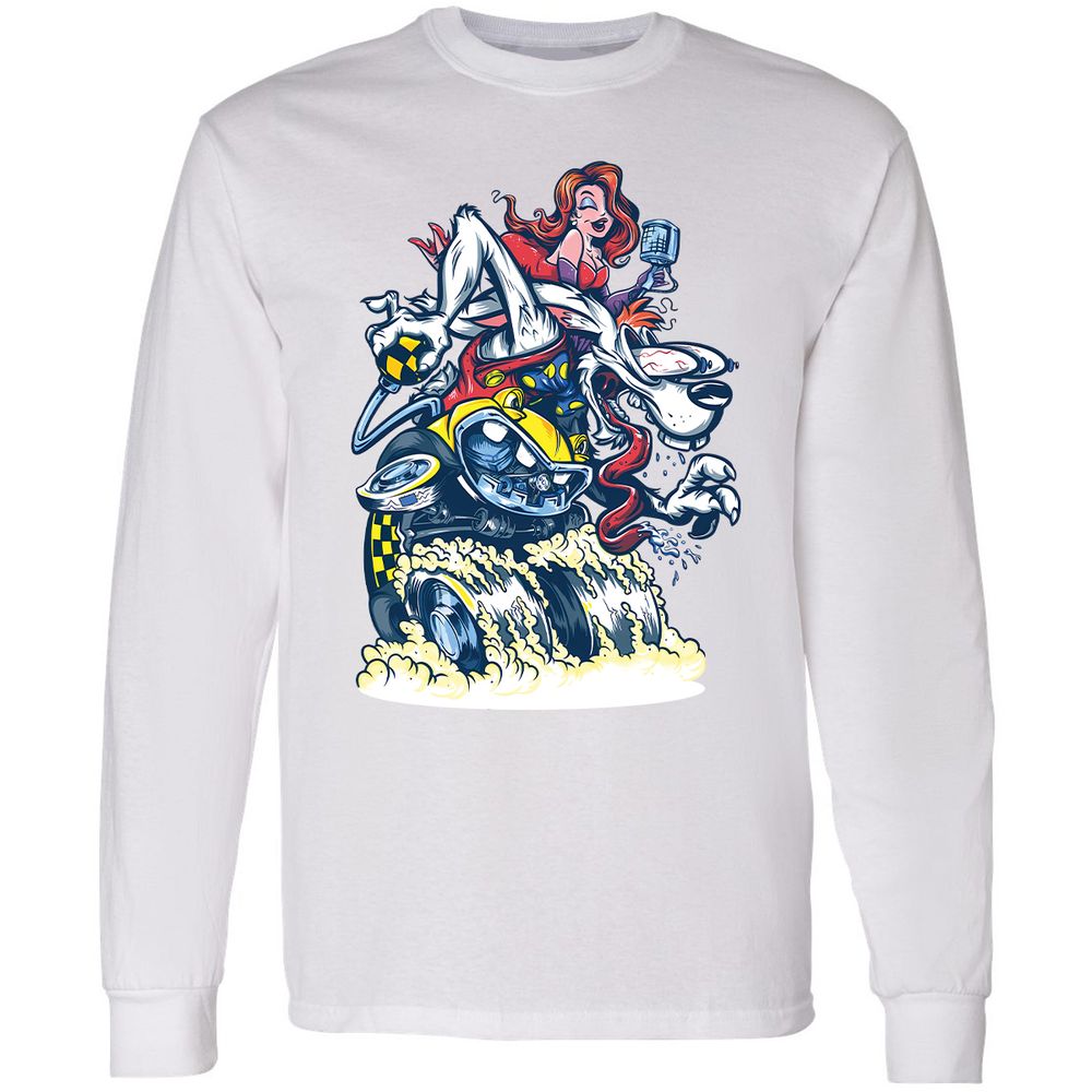 Long Sleeve T-Shirt - NAE183UN - White - 1