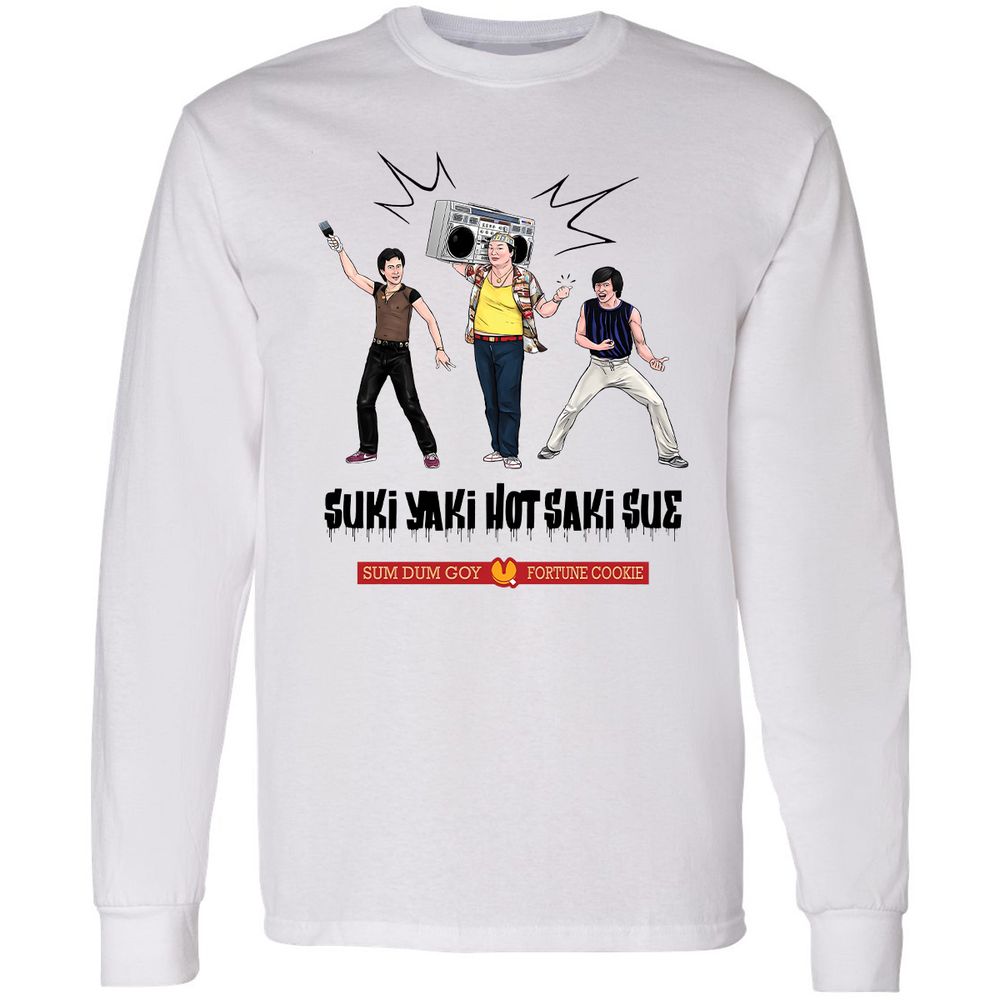 Long Sleeve T-Shirt - B7ABTDC1 - White - 1