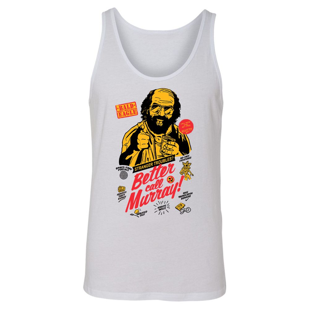 Unisex Jersey Tank - Q8J67YAP - White - 1