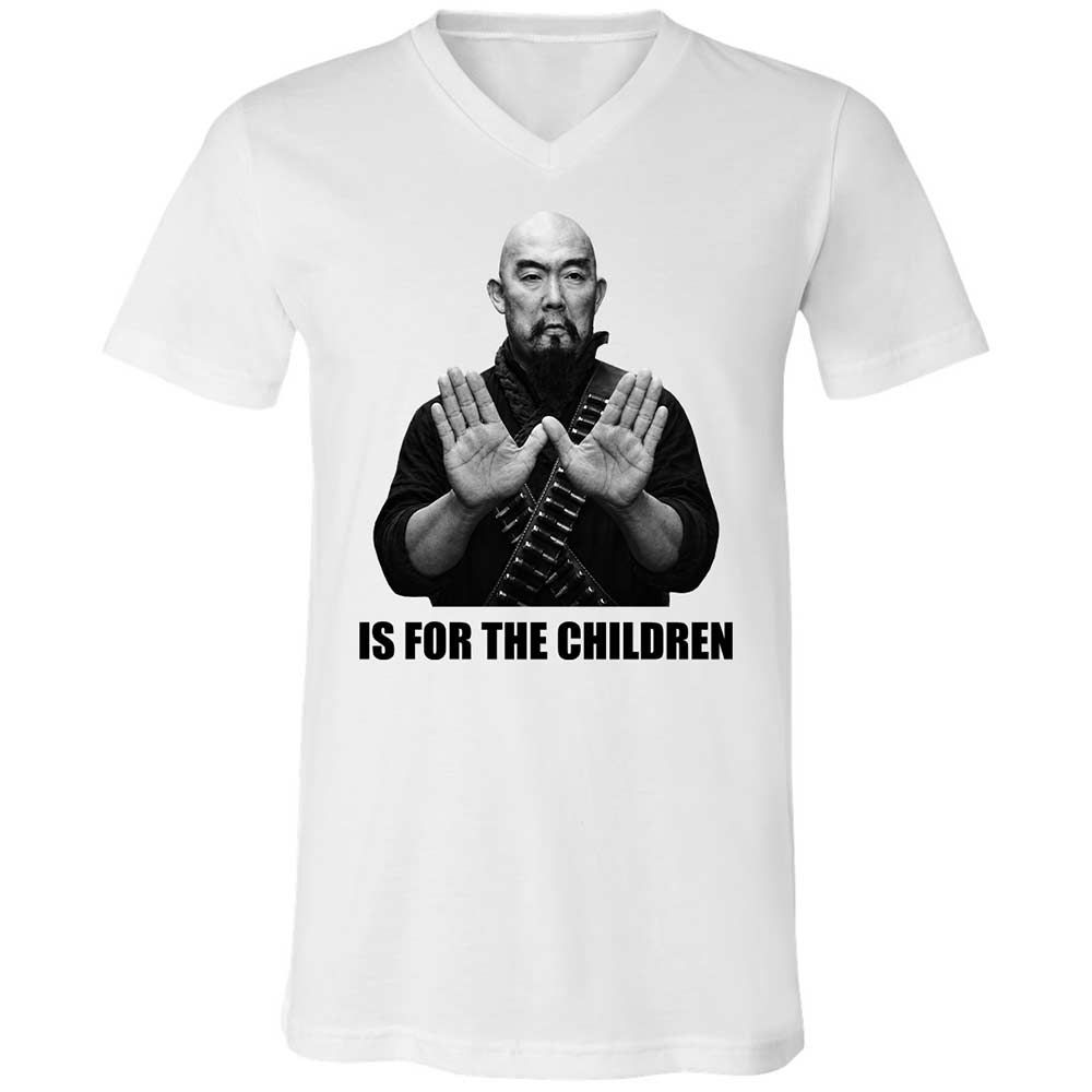 Unisex V-Neck T-Shirt - 3CB48MJ4 - White - 1