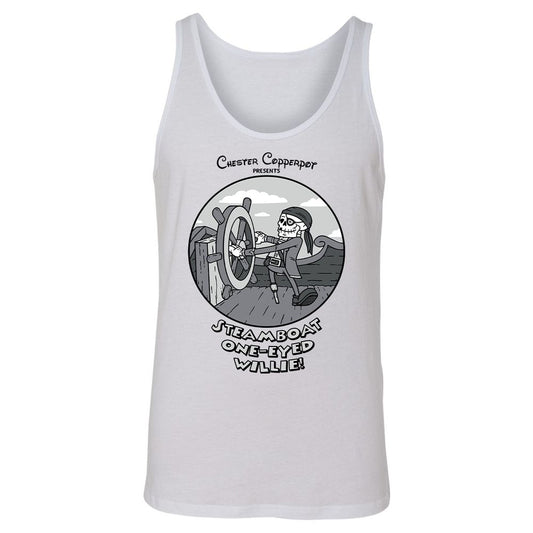 Unisex Jersey Tank - JX77AAGK - White - 1