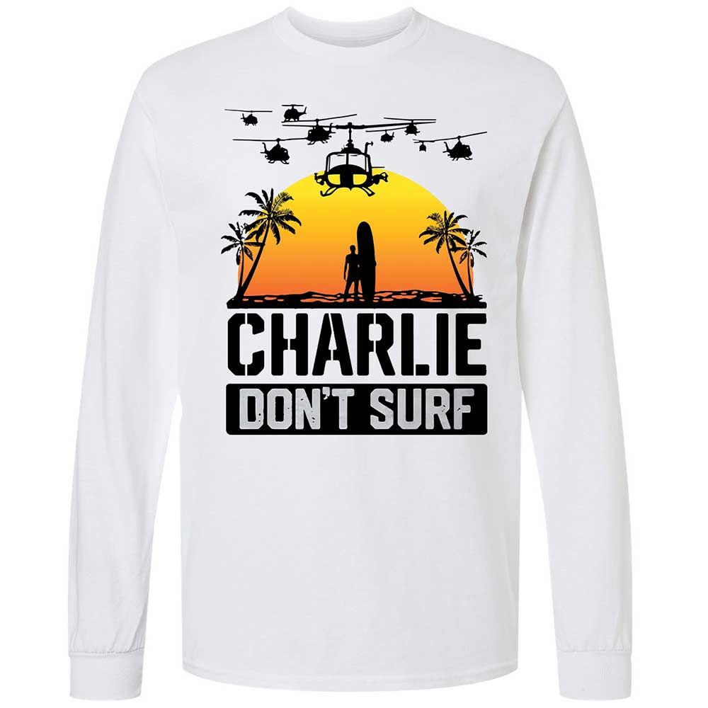 Long Sleeve T-Shirt - XJR6FW9M - White - 1