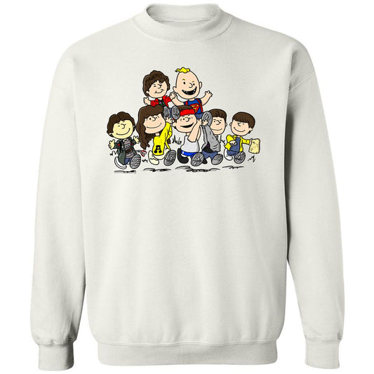 Classic Unisex Sweatshirt - UJZKXLGM - White - 1