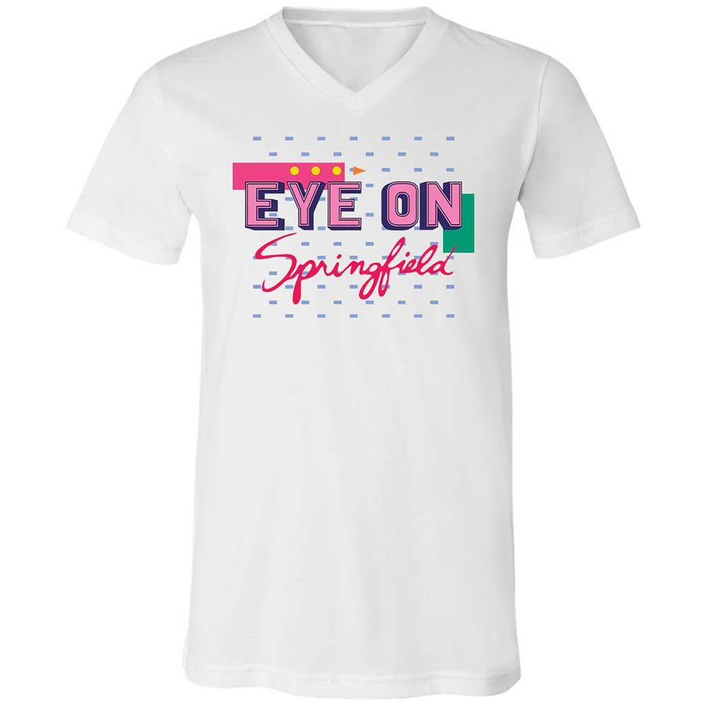 Eye On Springfield - White - 1