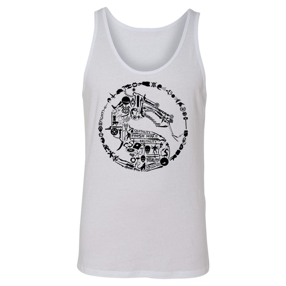 Unisex Jersey Tank - YLDA8E4G - White - 1