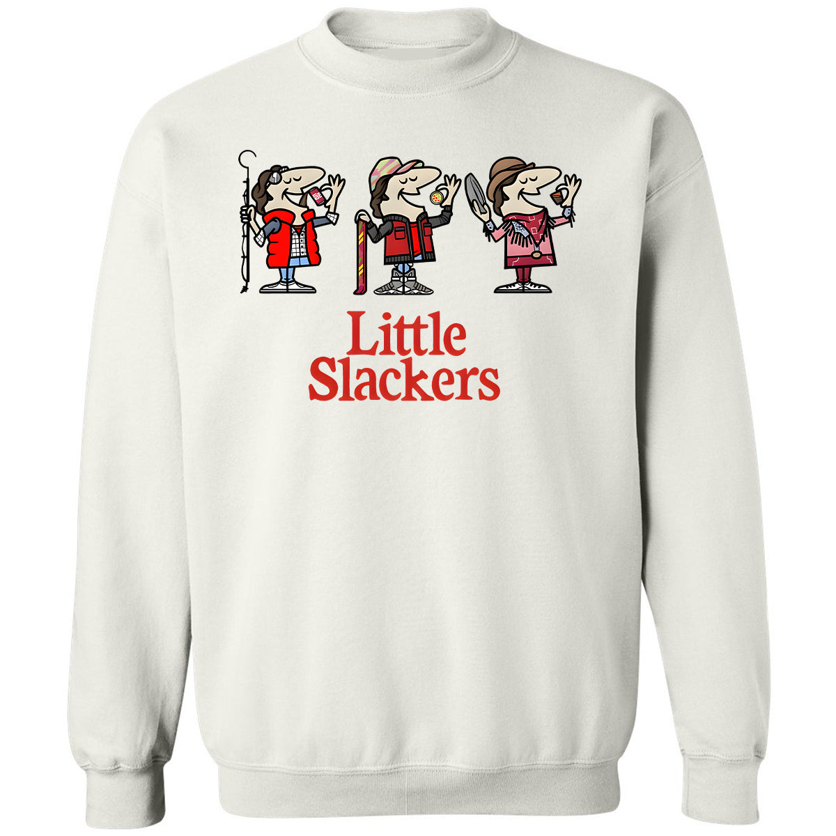 Classic Unisex Sweatshirt - XTGWYKP7 - White - 1