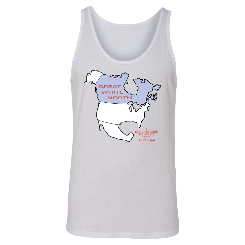Unisex Jersey Tank - 55METJ78 - White - 1