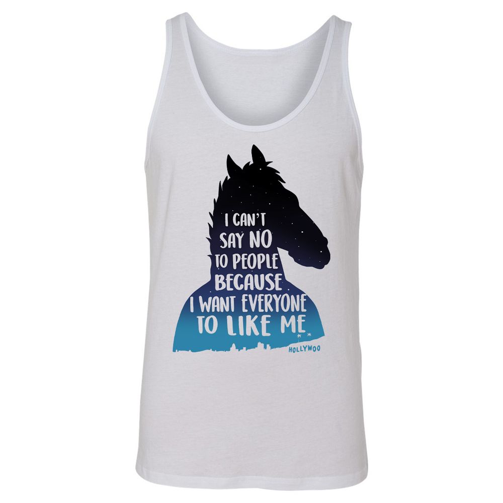 Unisex Jersey Tank - E5TQBQPD - White - 1
