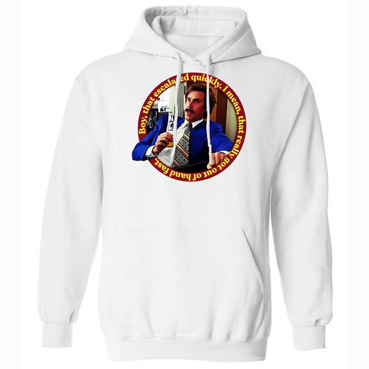 Classic Unisex Hoodie - LG9LUTZF - White - 1