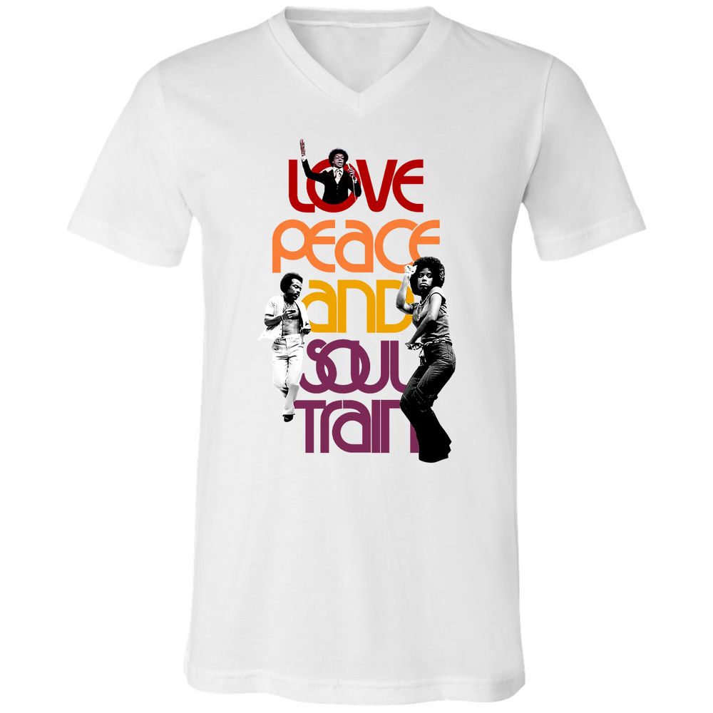Unisex V-Neck T-Shirt - VNL533L2 - White - 1