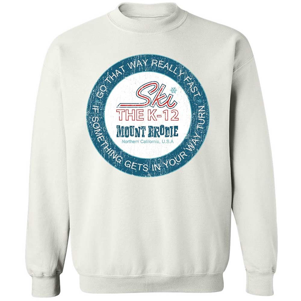 Classic Unisex Sweatshirt - S4T76ZDS - White - 1