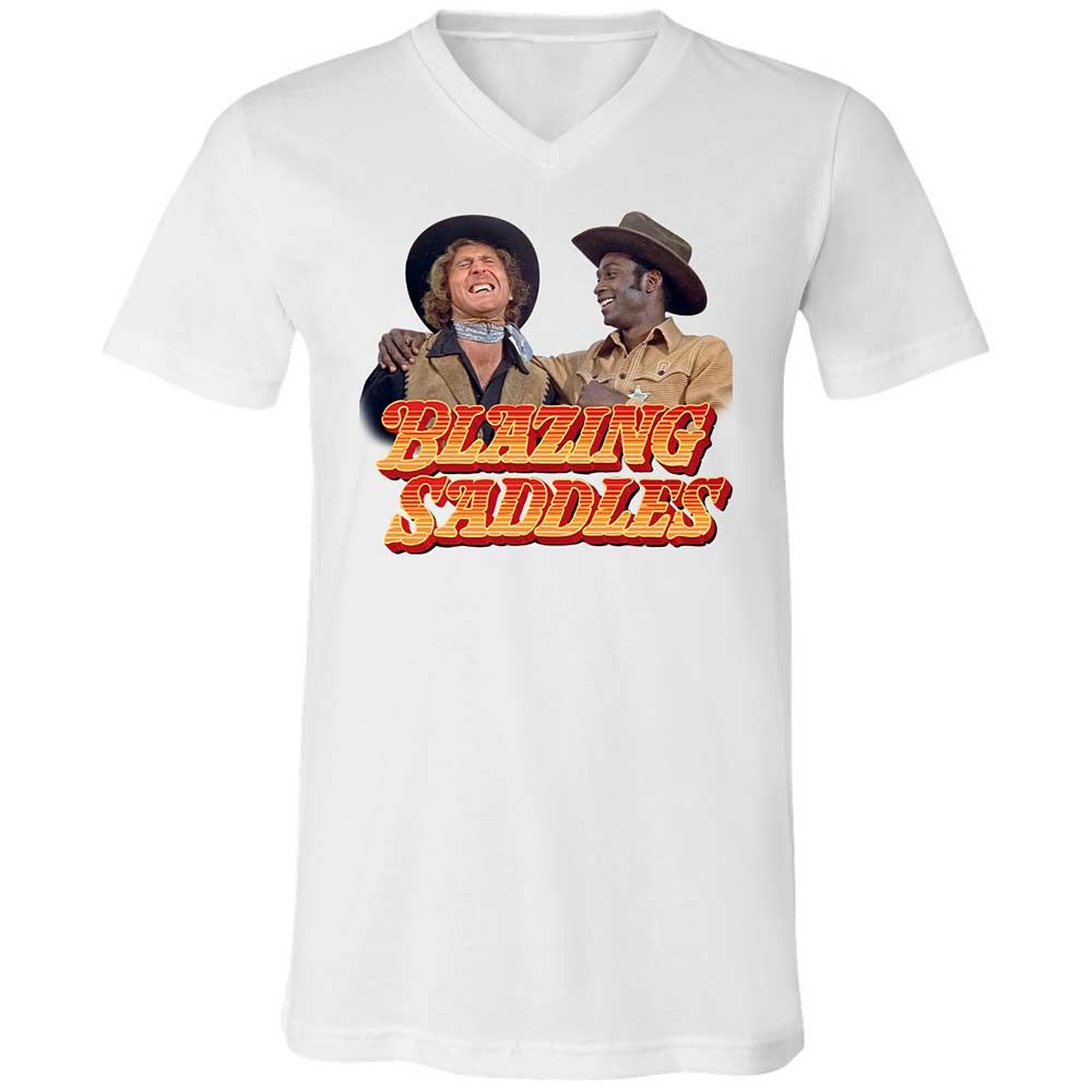 Unisex V-Neck T-Shirt - MMVHQPFW - White - 1