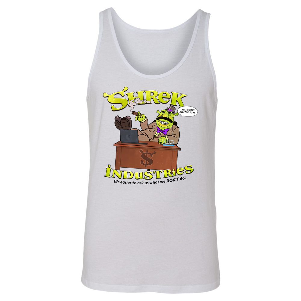 Unisex Jersey Tank - N9VJUBYK - White - 1