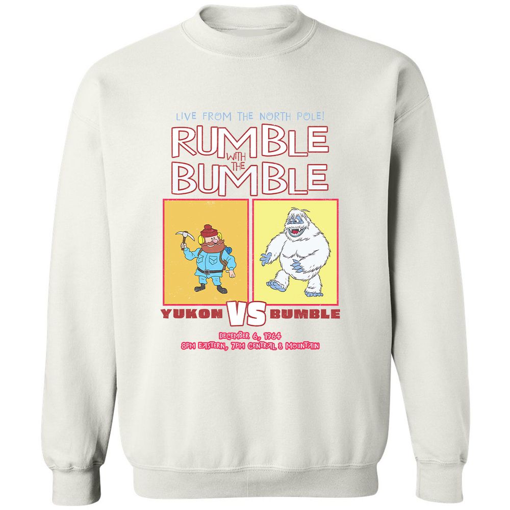 Rumble With The Bumble - White - 1
