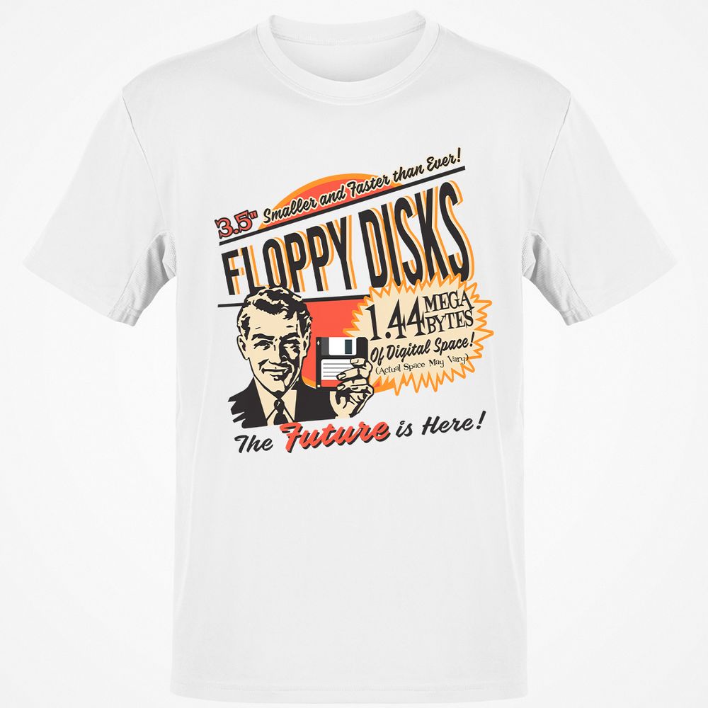 Floppy Disk Retro - White - 1