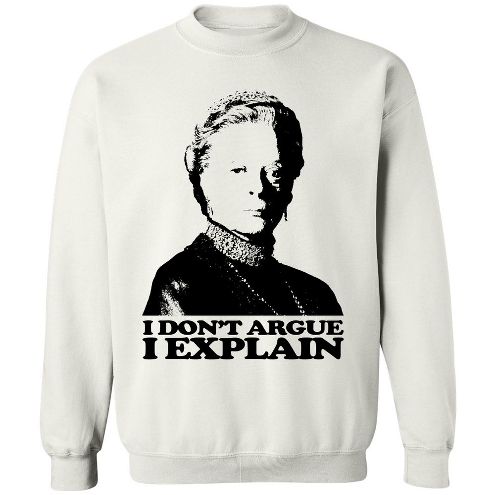 Classic Unisex Sweatshirt - 6ZX98TNY - White - 1