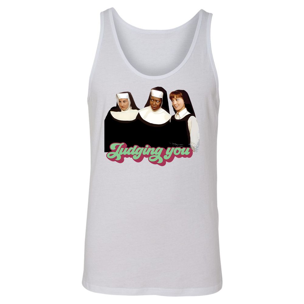 Unisex Jersey Tank - 84J6PTHZ - White - 1