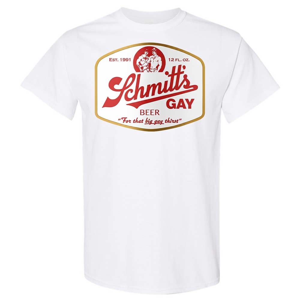 Schmitt's Gay Beer - White - 1