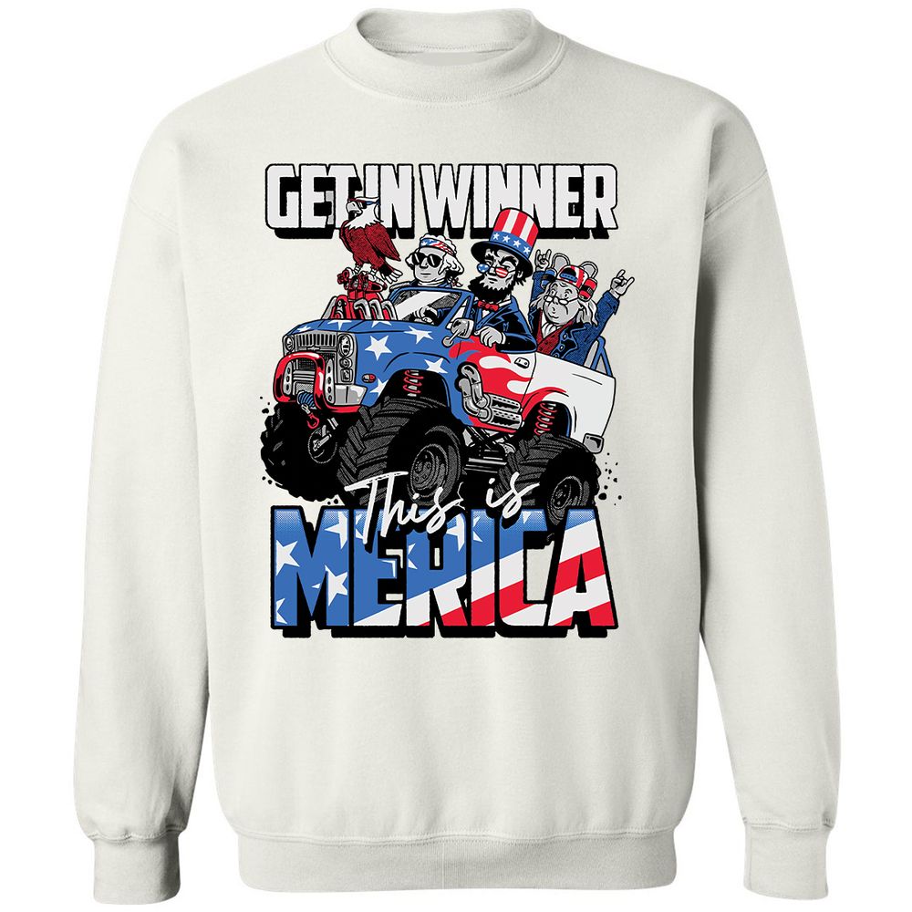 Classic Unisex Sweatshirt - UAR5VRM9 - White - 1