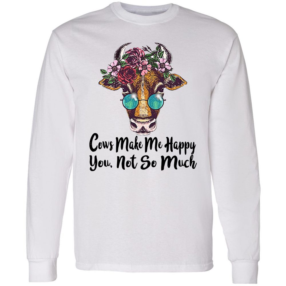 Long Sleeve T-Shirt - H96NU3QW - White - 1