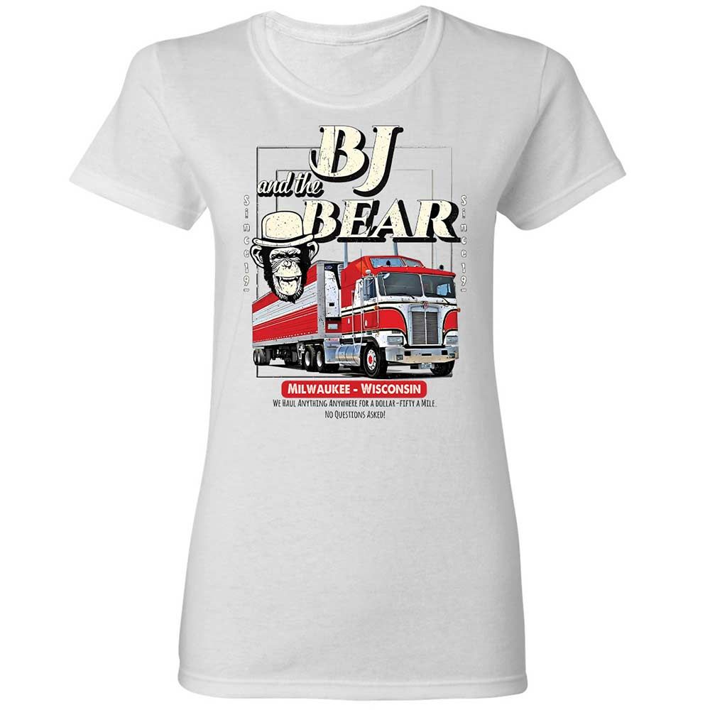 Women's T-Shirt - 4R66MCHJ - White - 1