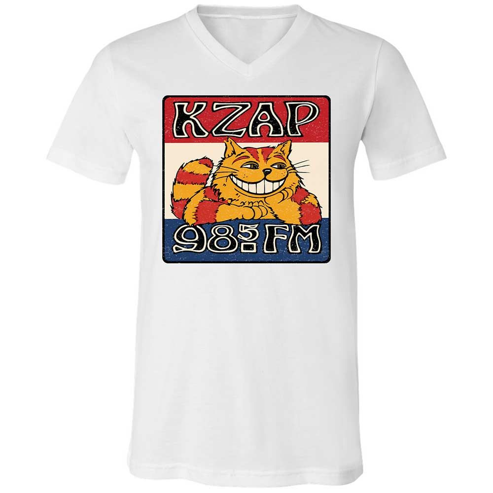 Unisex V-Neck T-Shirt - MKA6G9C6 - White - 1